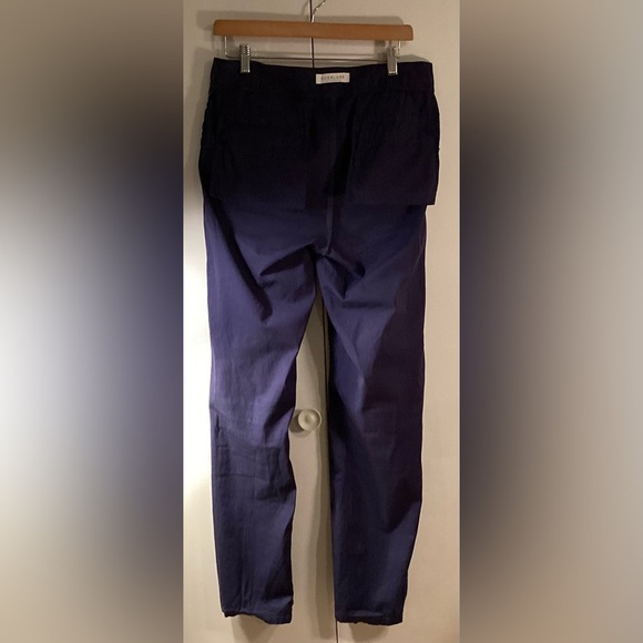 Everlane navy blue cotton pants - Picture 5 of 6